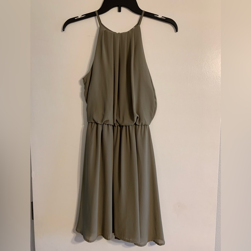XS Olive Dress